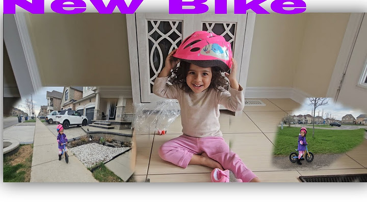Unboxing and Fitting New Balance bike for my Daughter