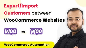 How to Export/Import Customers from One WooCommerce Website to Another