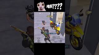 1v2? Easy 😎 Enemies ko bana diya cartoon #pubgmobile#funnygameplay#gaming#youtubeshorts #viralshorts