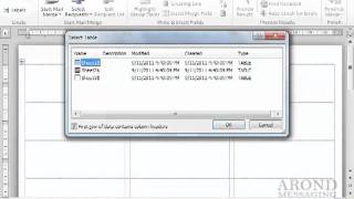 Using Word 2010 - Create Labels for a Mass Mailing
