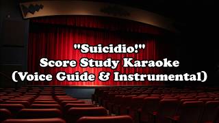 Suicidio Score Study Karaoke Voice Guide Instrumental