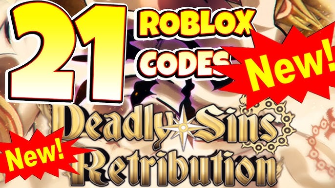 Deadly Sins Retribution, Roblox GAME, ALL SECRET CODES, ALL