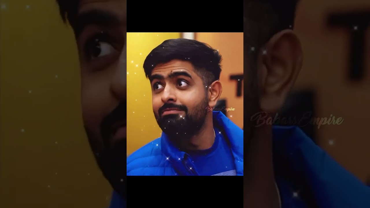 Babar Azam smile# the Babar Azam reaction