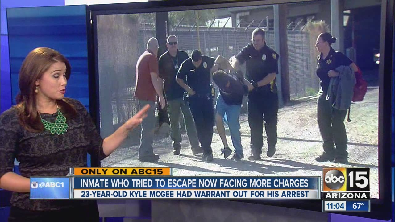Inmate who tried to escape now facing more charges - YouTube