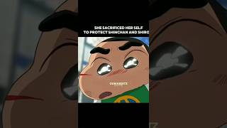 She Sacrificed Herself to Protect Shinchan &amp; Shiro... 💔 | Most Emotional Anime Edit 😭#ytshorts