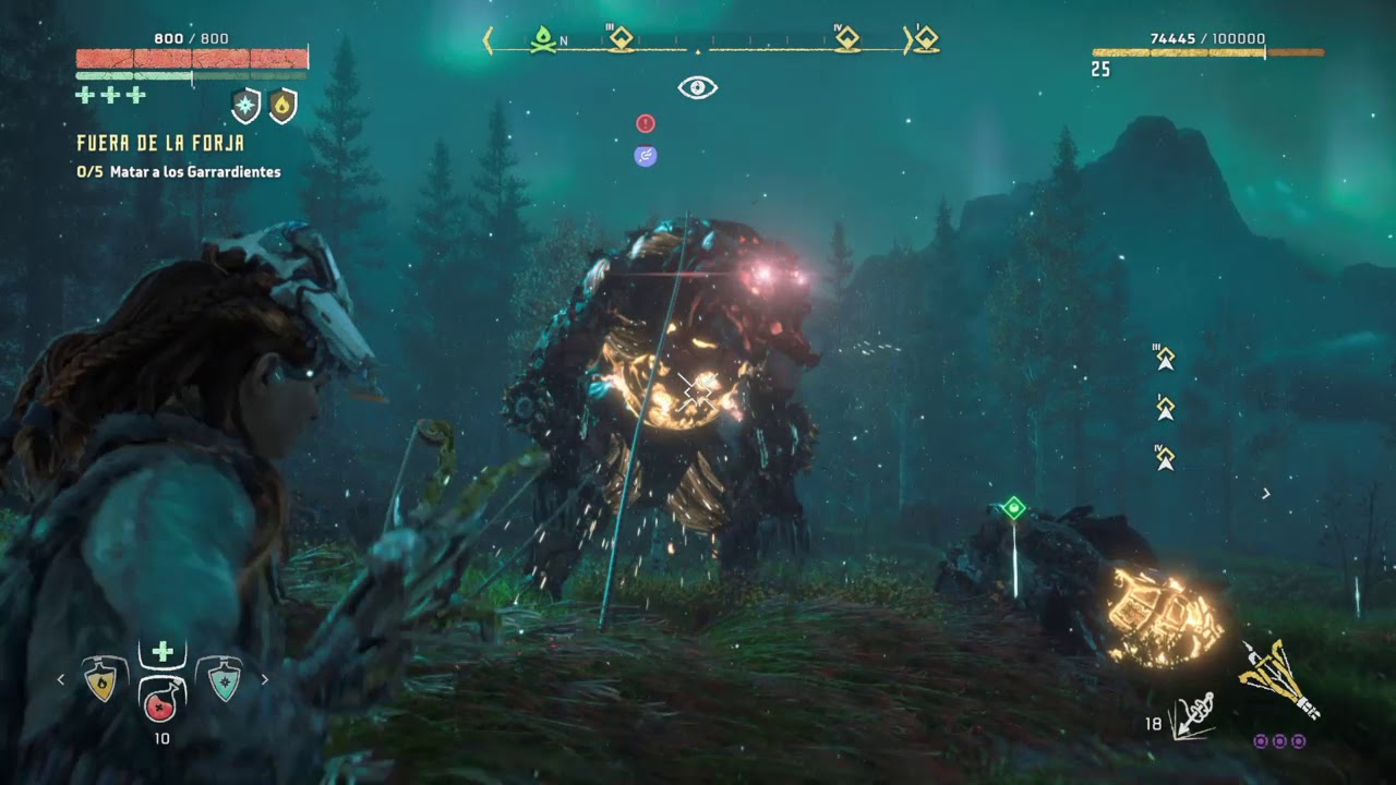 HORIZON ZERO DAWN - Garra ardiente ultra difícil