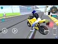 Bullet Train Crash Motorcycle 3D Driving Class #shorts #3ddrivingclass
