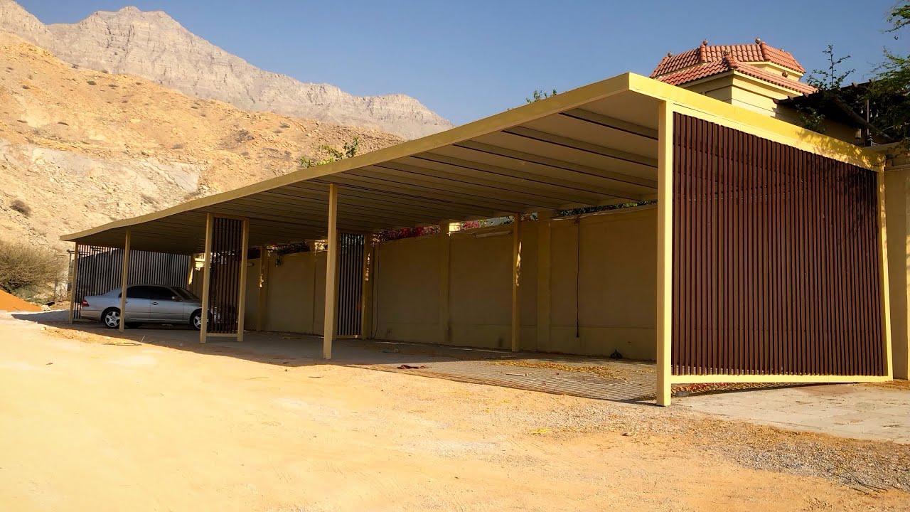 Amazing New Car Parking Shed Design 💰….