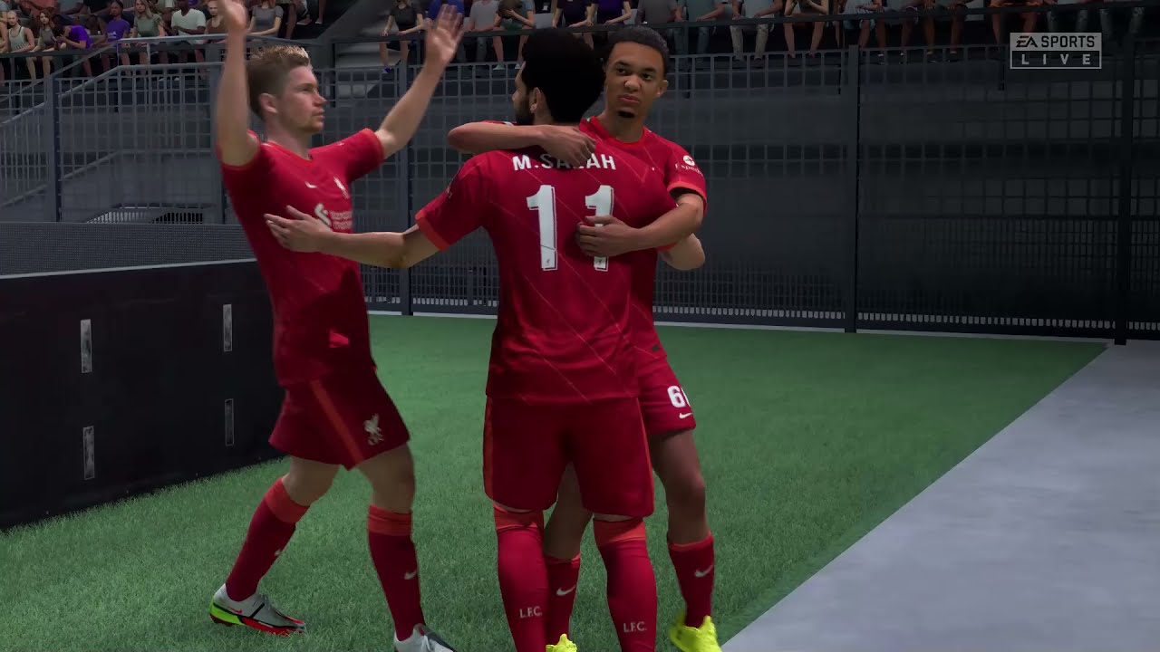 Mo Salah is too good in FIFA 22