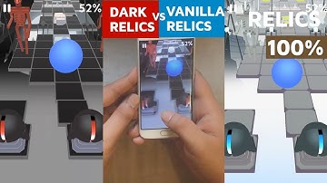 Rolling Sky DARK RELICS VS RELICS - ReSkinned Version 100% Completed | SHAvibe