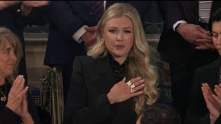 Trump honors Erika Kirk during State of the Union address