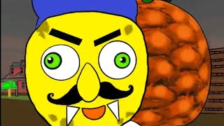 Neighbor Sponge. Scary Secret - Level 1 to 5 screenshot 5