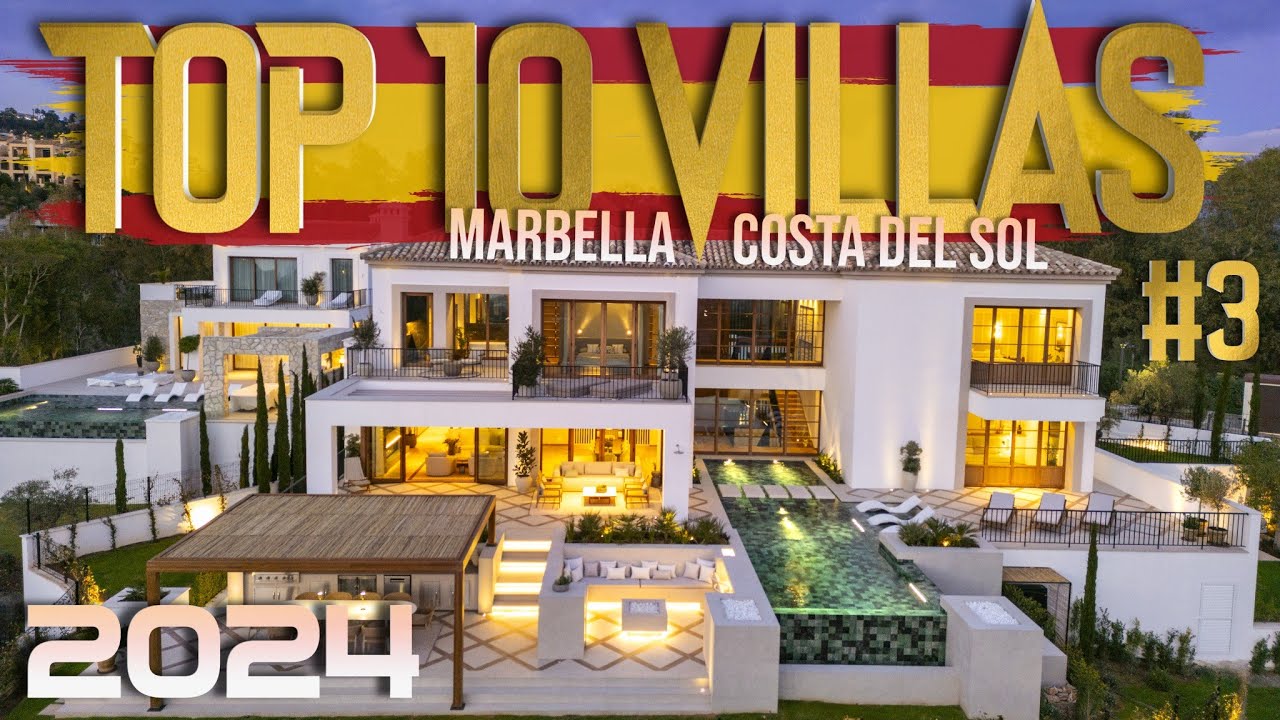 TOP 10 CASAS DE LUJO 2024 en #Marbella #Spain #CostadelSol (Parte 3) | 4K