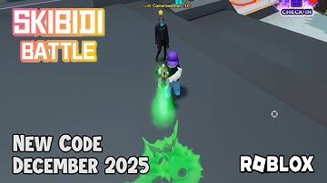 Roblox Skibidi Toilet Battle Boom New Code December 2025