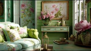 Idee per l'ingresso romantico di un cottage verde 2026 | Ispirazione per l'arredamento floreale s... screenshot 1