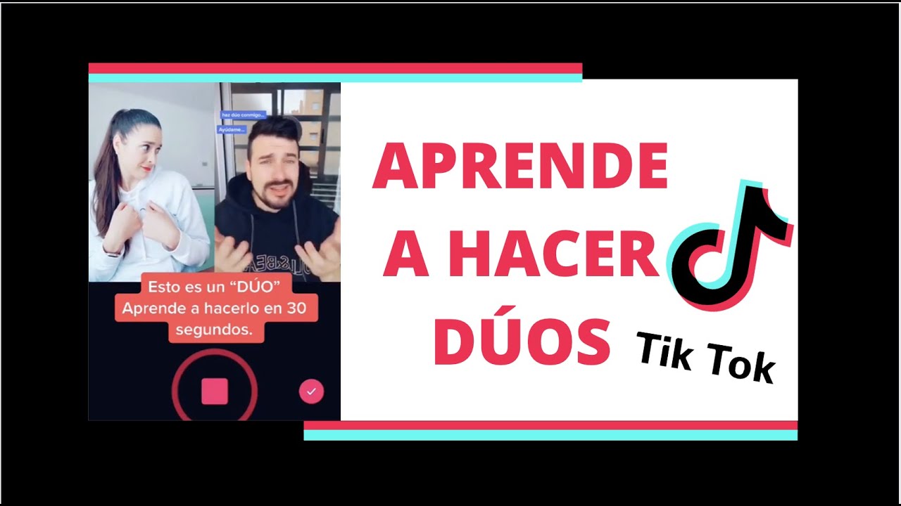 Cómo hacer DÚOS en Tik Tok o vídeos con la pantalla compartida en