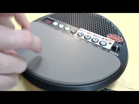Playing the Korg