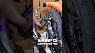 MKS FD-7 Folding Pedal & SAPIENCE Magnetic Folding Pedal #mks #sapience #brompton  #3sixty #pikes