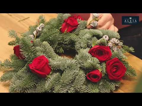 El Centro De Mesa Con Rosas De Aleia Roses Perfecto Para Esta Navidad