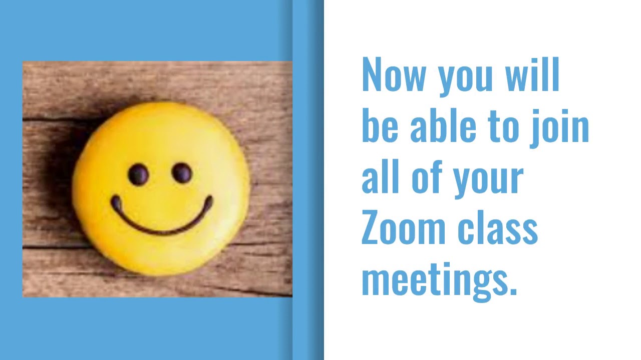 How to Connect to Zoom Class Meetings YouTube