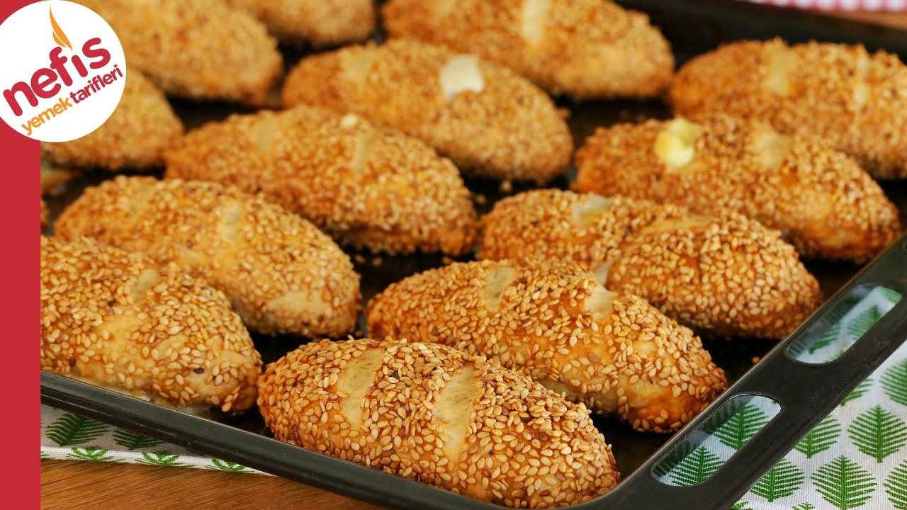 10 DAKİKADA MAYASIZ SİMİT POĞAÇA TARİFİ ???????????? KAŞARLI & SUCUKLU ????