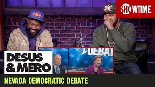 Elizabeth Warren Destroys Michael Bloomberg in 9th Democratic Debate | DESUS & MERO | SHOWTIME