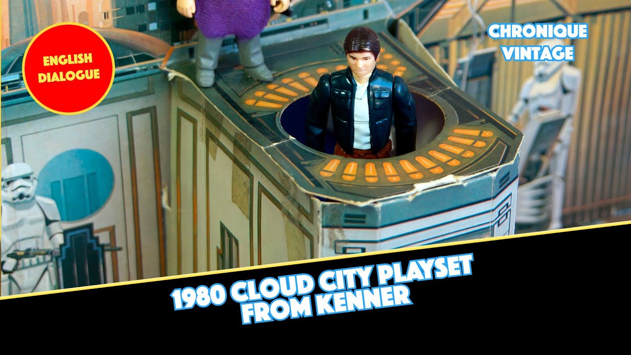 1980 Vintage Kenner Star Wars Cloud City playset (English Dialogue