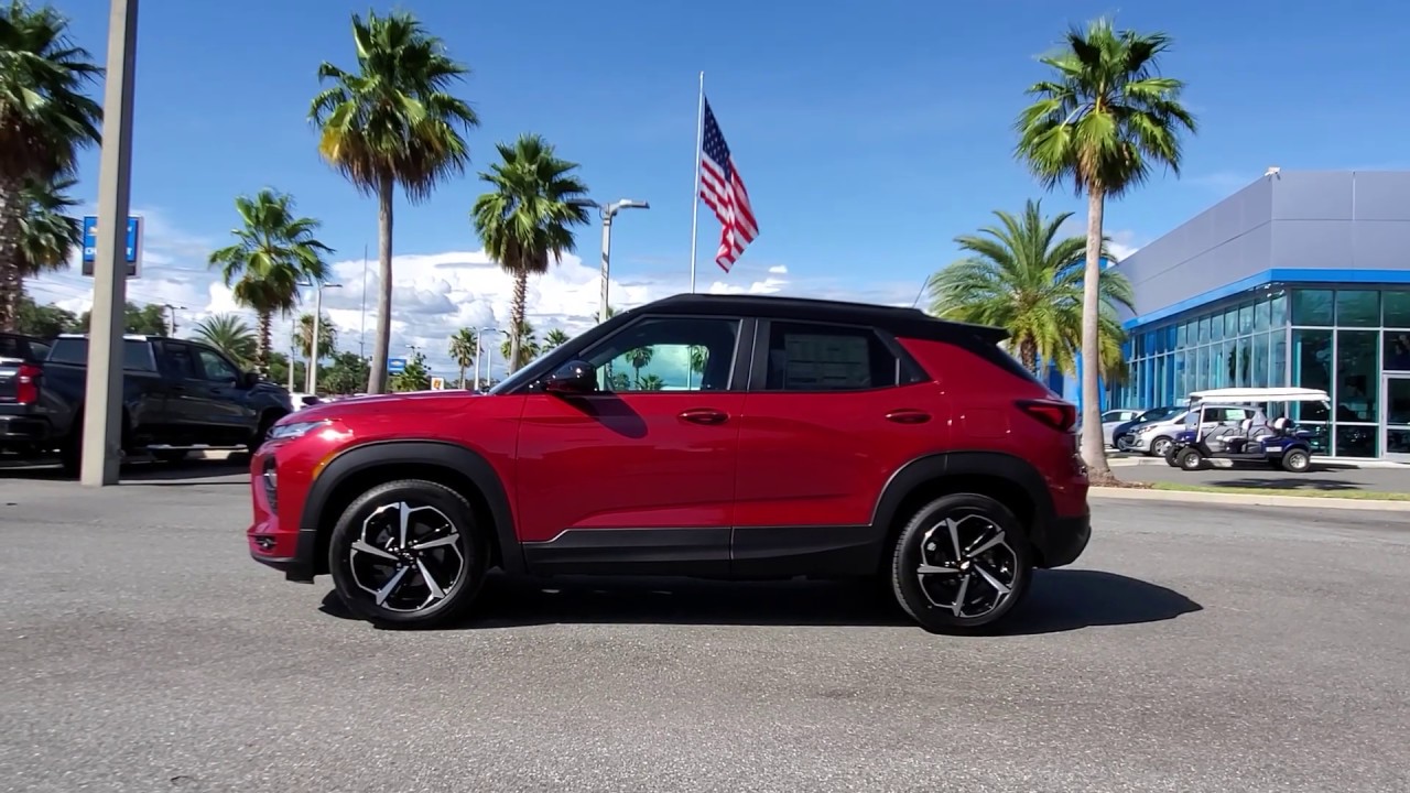 chevy trailblazer scarlet red