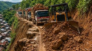 ​The Secret Process of Road Construction Revealed!​Inside the Process of Modern Road Construction. 