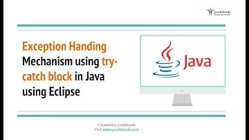 #35 Exception Handing Mechanism using try-catch block in Java using Eclipse