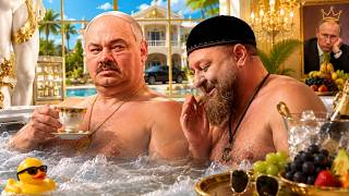 Лукашенко и Кадыров сплетничают про Путина 🤣 это видео разлетелось по интернету!