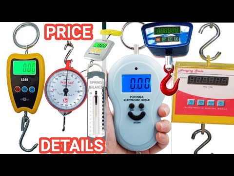 PRICE &  DETAILS OF ALL TYPE DIGITAL HANGING WEIGHT SCALE.50 TO 200KG.TOORHI  कछुआ KANTA