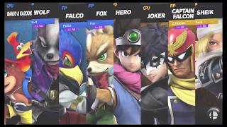 Super Smash Bros Ultimate Amiibo Fights   Banjo Request #85 Team Battle at Gamer