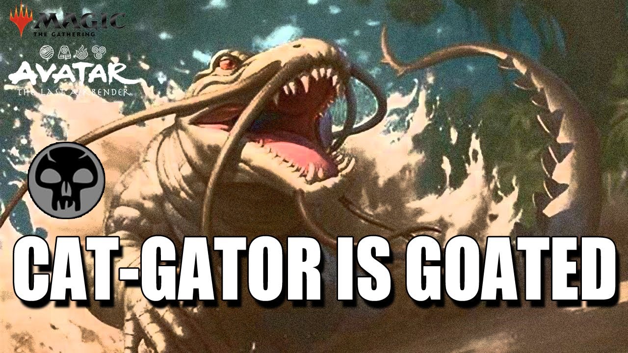 Mono Black Cat-Gator (Non-Budget)💀💀💀 // TLA Standard // Magic: the Gathering Arena