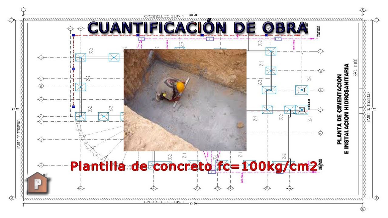 Plantilla De Concreto Fc 100kg cm2 YouTube Plantilla De Concreto Fc 100kg cm2 YouTube
