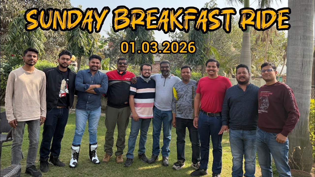 Sunday Breakfast Ride 01.03.2026