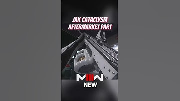 new Jak cataclysm aftermarket part in call of duty #warzone #cod #gaming #mw3 #modernwarefare3