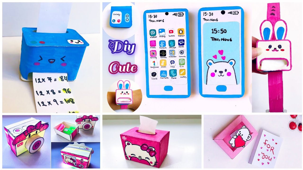 I Tried the Cutest DIY Paper Crafts Ever 😍 | Easy & Satisfying Handmade Ideas