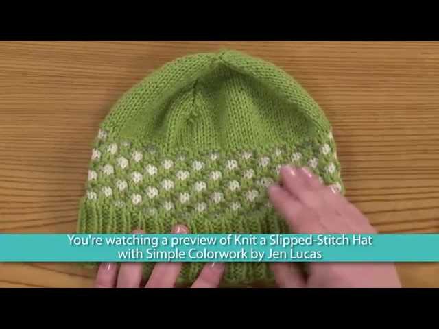 Easy Slip Stitch Hat Knitting Pattern For Variegated Yarn – Spirit of the  West Designs