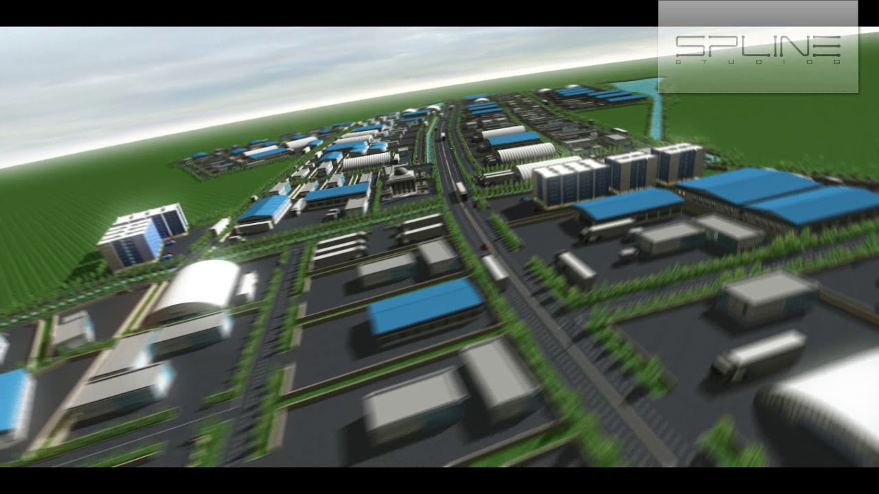 3D Architectural Rendering for Muar Furniture Park Johor Malaysia