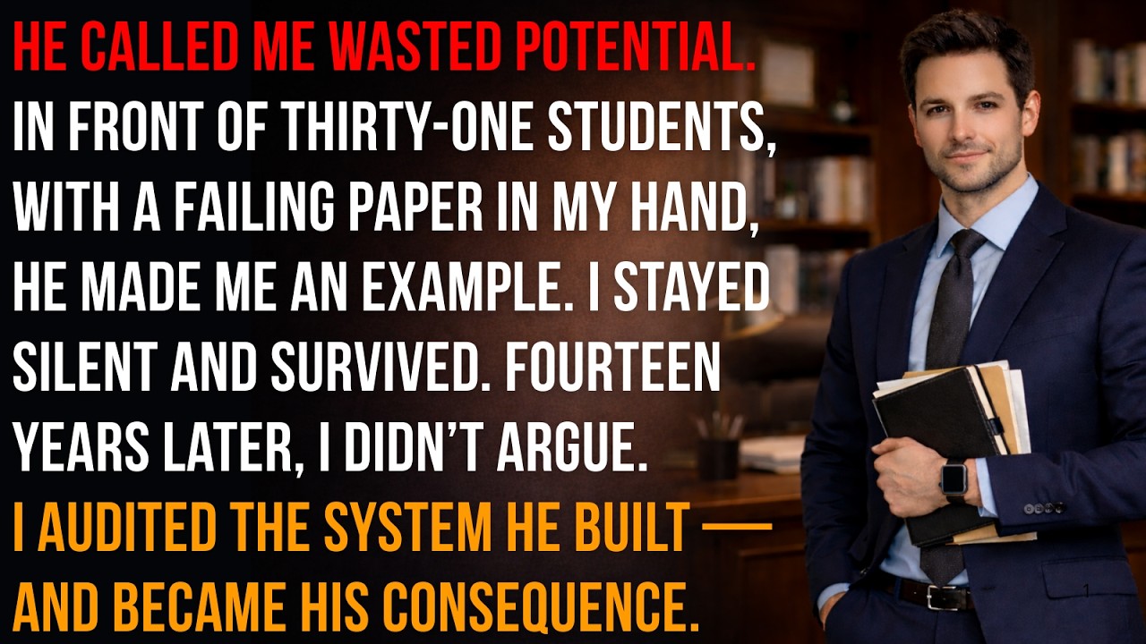 My AP History Teacher Called Me “Wasted Potential” — 14 Years Later I Audited His School