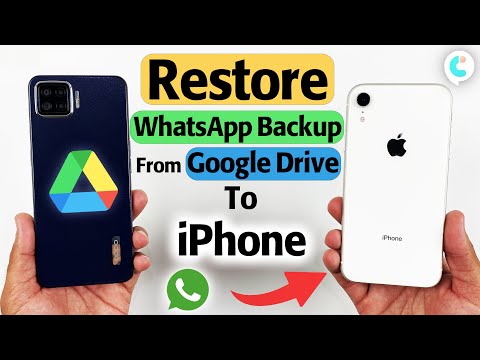 วิธีคืนค่าข้อมูลสำรอง WhatsApp จาก Google Drive ไปยัง iPhone (รองรับ iPhone 15)