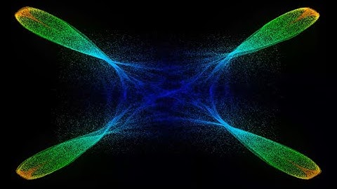 🎆🎼 0040M | Hypnotic Movement | 4K Footage | WebGPU | 500K Gravitationally Interacting Particles