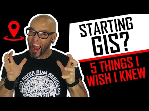 GIS IS Awesome! But I wish I knew these 5 things before I started learning it.