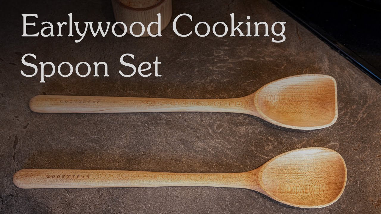 wooden spoons for serving - Earlywood