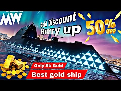 Gold Ship Mod Rdr3 Best gold ship on teir 3 modren warships 🥇🤩 - YouTube