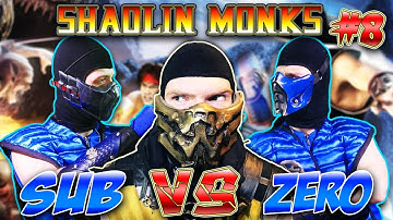 Sub Zero & Scorpion VS Sub Zero! MORTAL KOMBAT Shaolin Monks Part 8! | MKX PARODY!