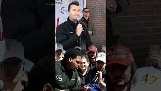 number one Cuz of...#charliekirk #College #interview #debate #politics #podcast #usa