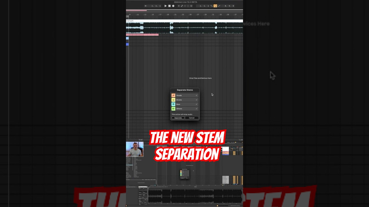 Ableton's New Stem Separation