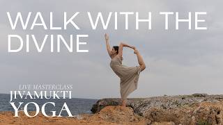 75-Minute Jivamukti Yoga Masterclass | Walking with the Divine | Happiness & Inner Freedom